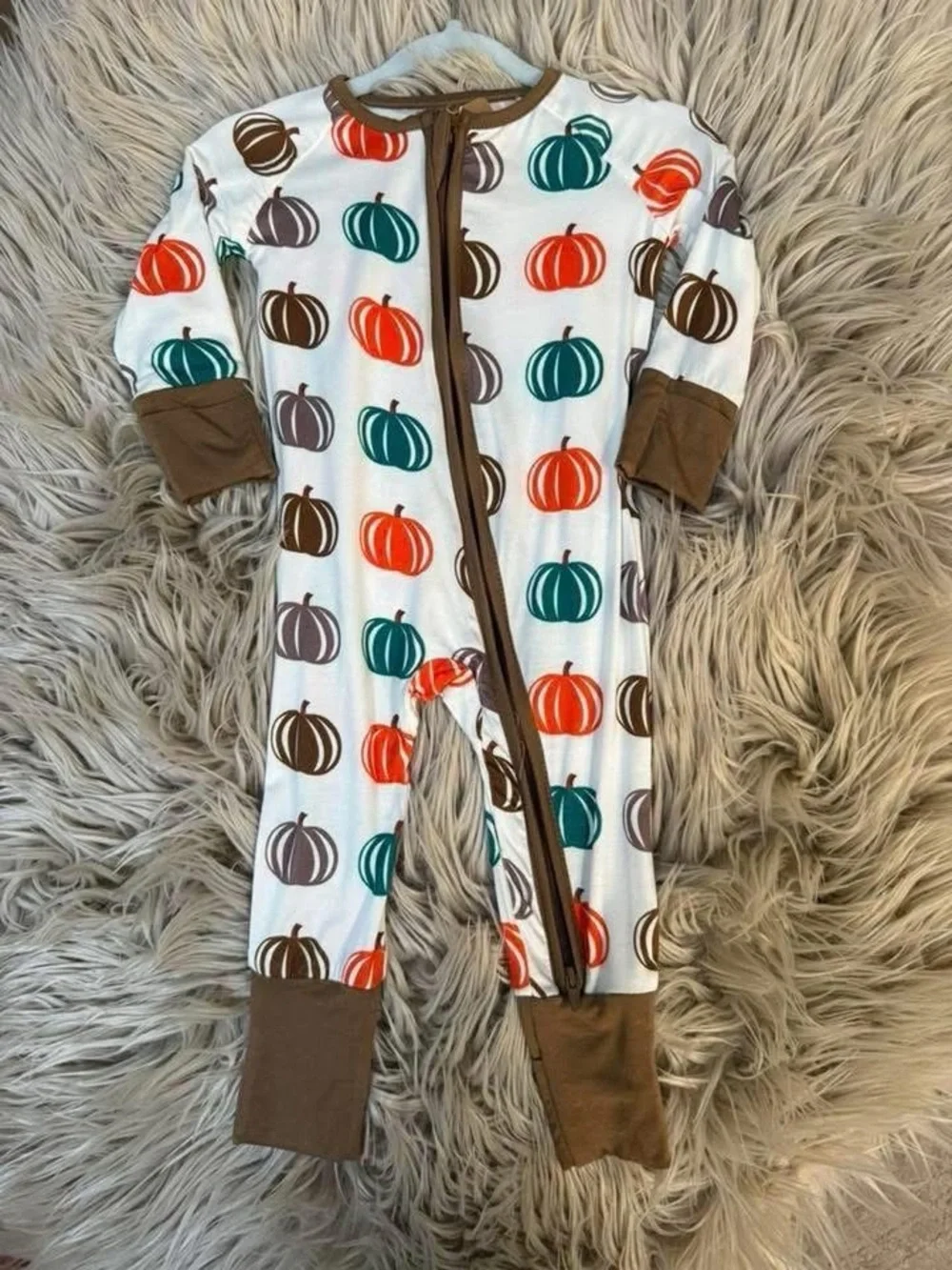 Bamboo pumpkin pajamas